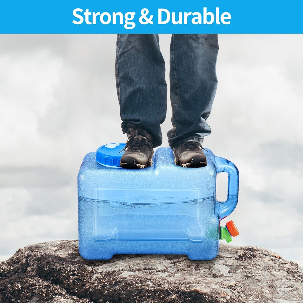 Camping Hiking Carry Tank Container Storage 5-20L Drinking Water Bottle Bucket