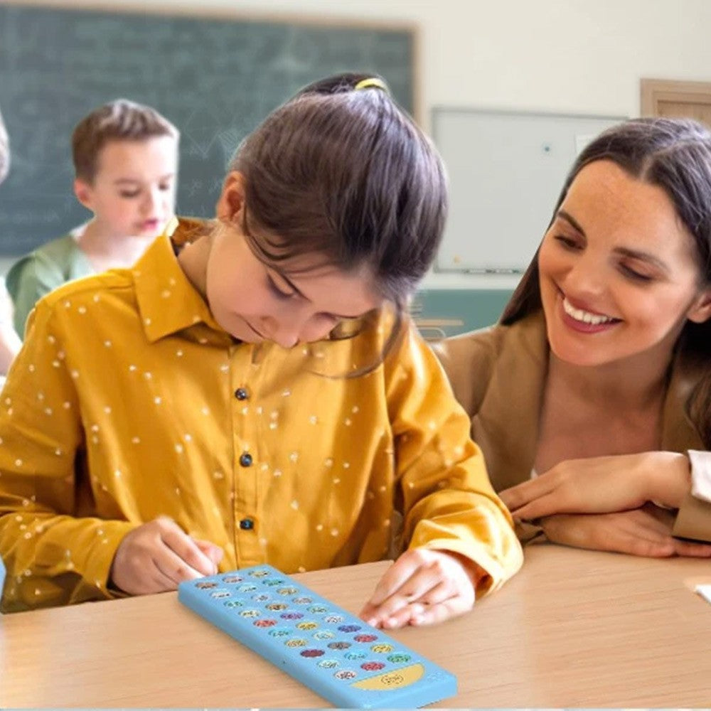 Lightweight AAC Communication Aid: 24 Buttons for Effective Speech Therapy