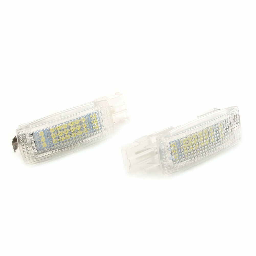 For VW GOLF MK6 Skoda Interior Light LED Interior Sun Visor Vanity Mirror Lights