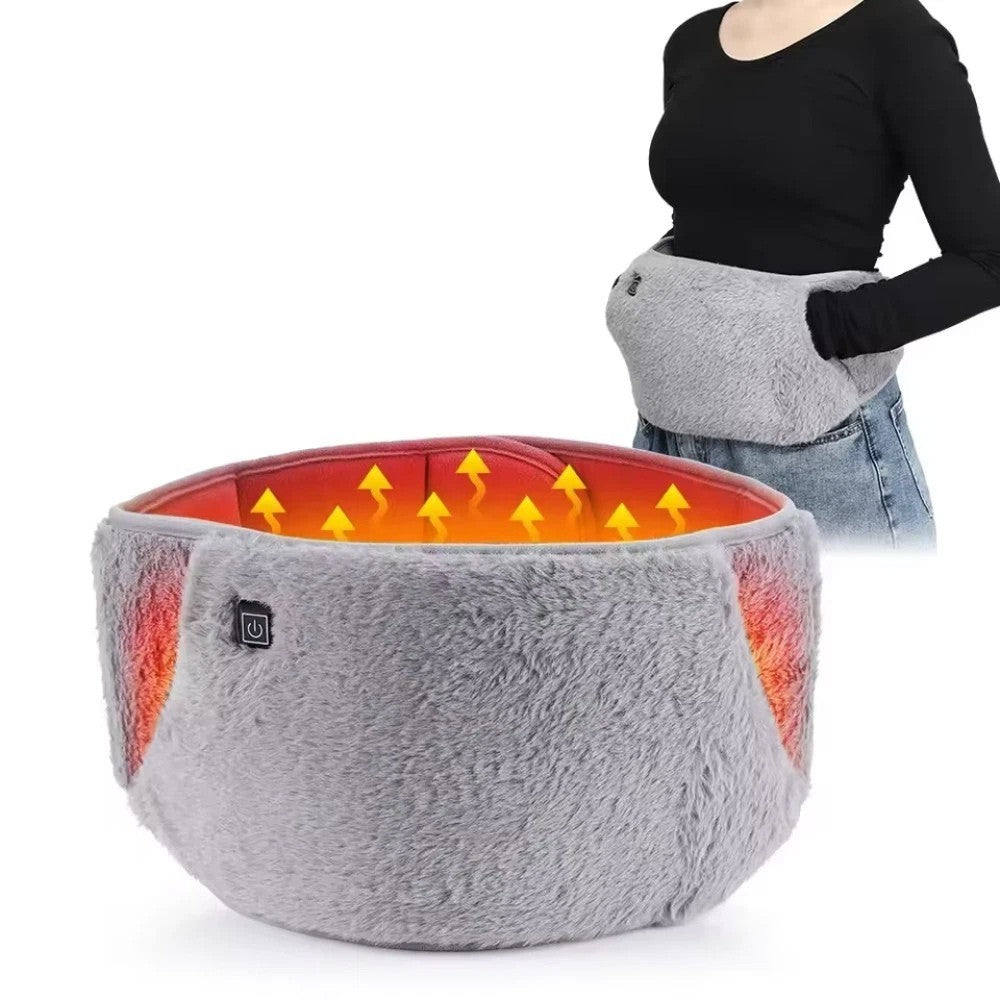 Electric Heating Waist Belt Wrap Lower Back Heated Belt Lumbar Therapy Heat Gift