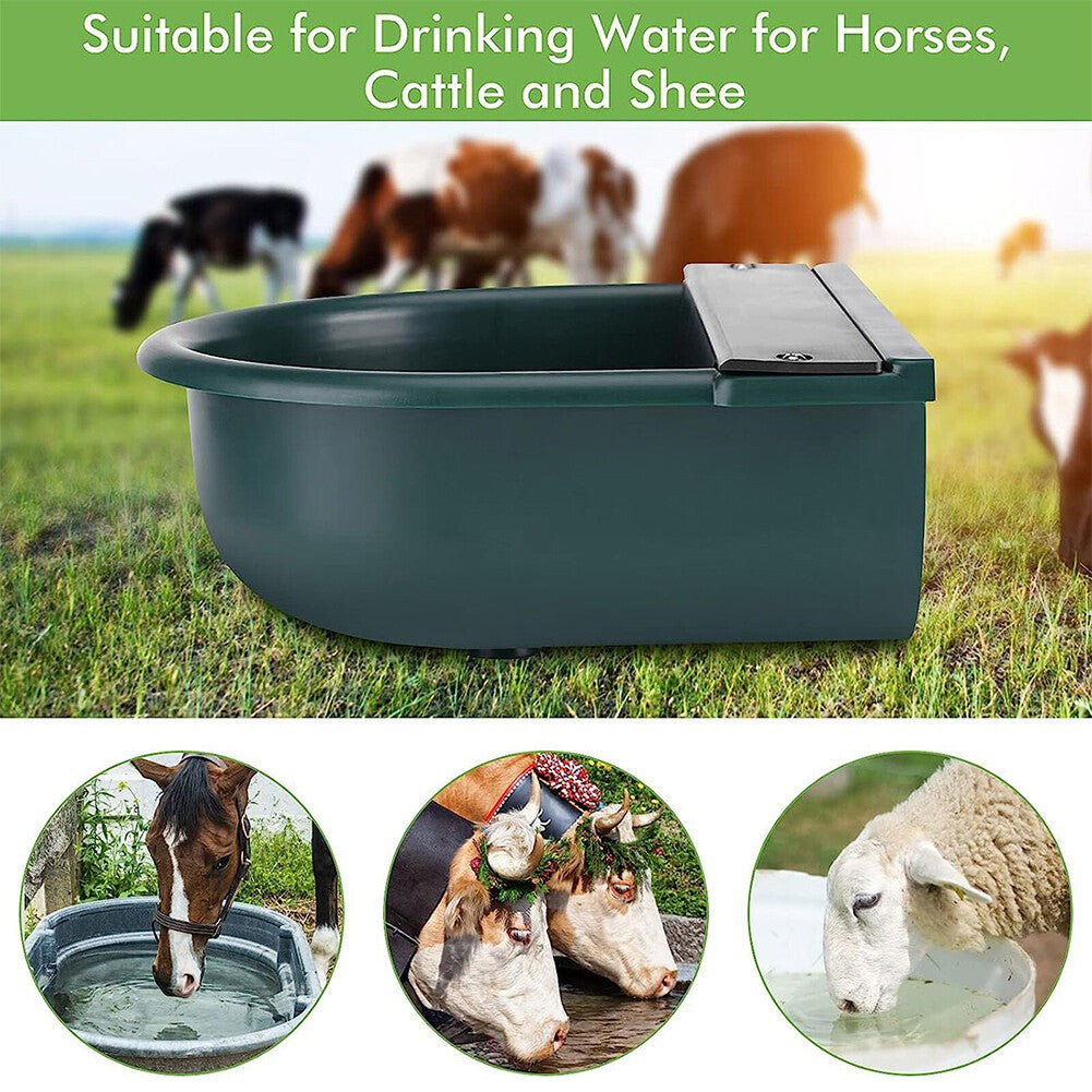 Large Farm Water Trough Bowl Automatic Feeder Drinking Drinker Dog Horse Sheep