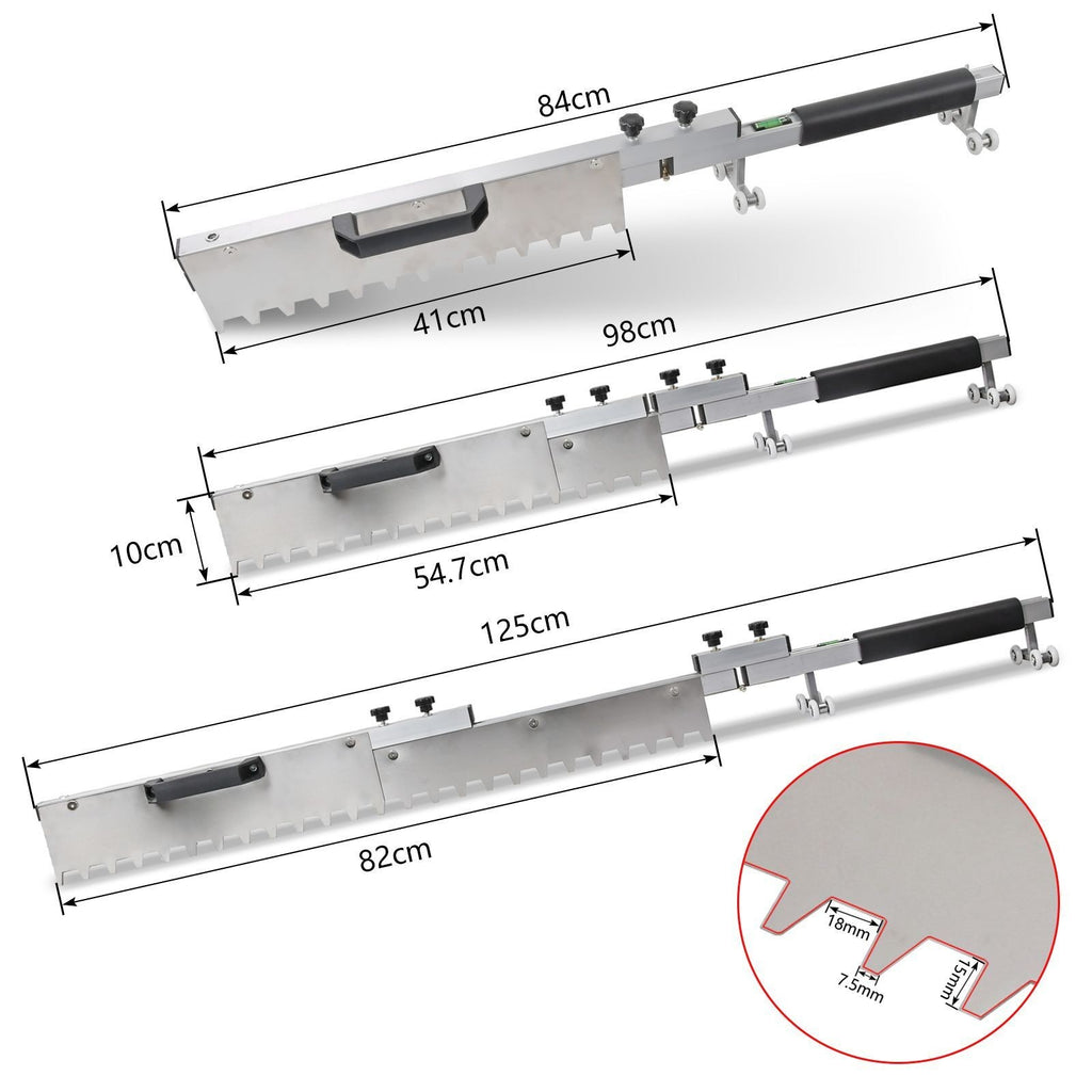 1.25M Tile Flat Sand Leveling Tiling Paving Tool Lever System Tool Collapsible