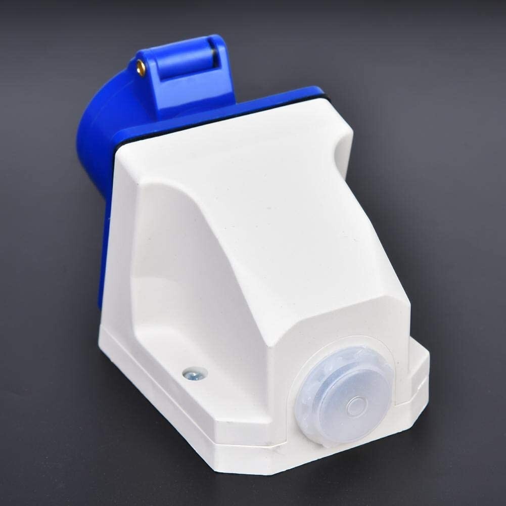 16 Amp 3 Pin Socket And Plug Wall-mounted 220-250V 16A Caravan Camper Van IP44