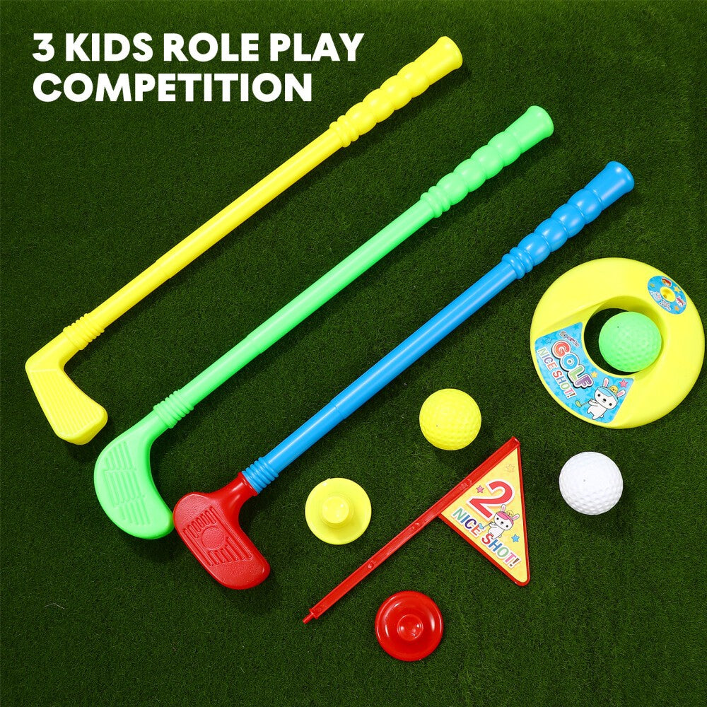 Sweat Suit Kids Golf Clubs 3-5 Toddler Sports Set Parent-child