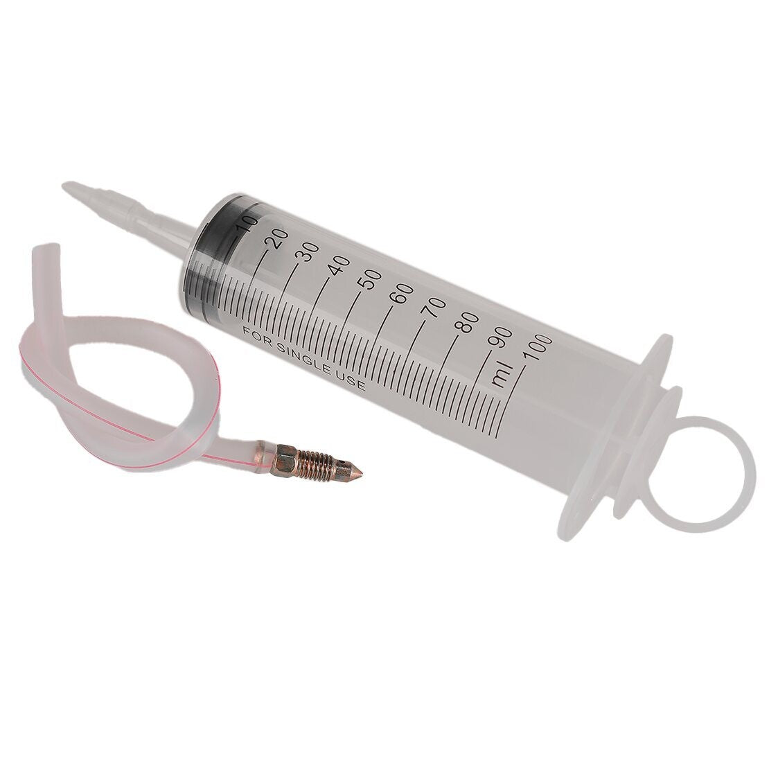 Motorcycle Brake & Clutch Bleeder Tool Kit Caliper Bleeding Syringe Set