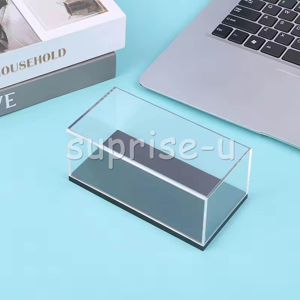 1:43 Acrylic Display Box Transparent Model Car Dust Cover Box Holder