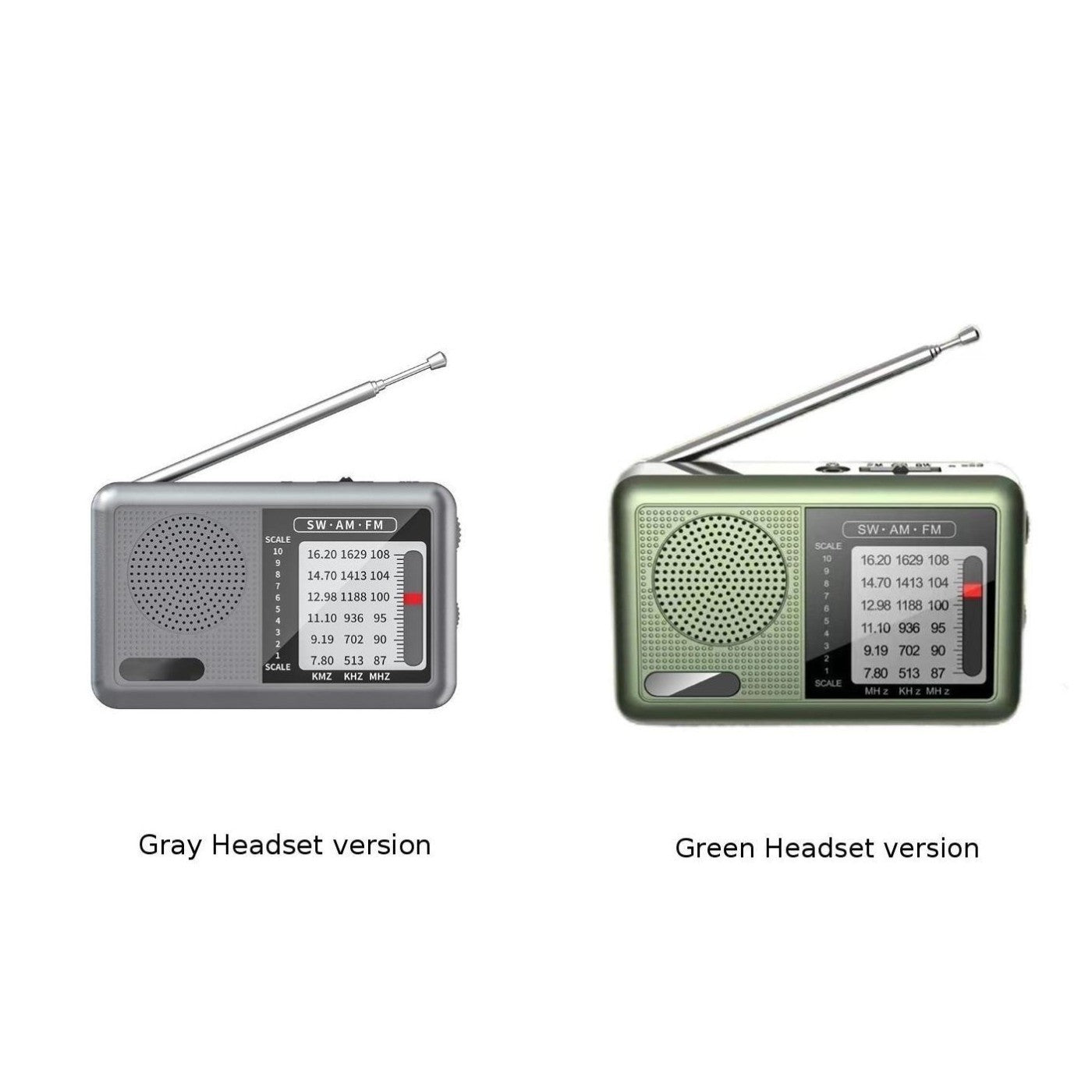 Compact Rechargeable Multi Band Radio AM FM SW Ideal For Travel And Leisure