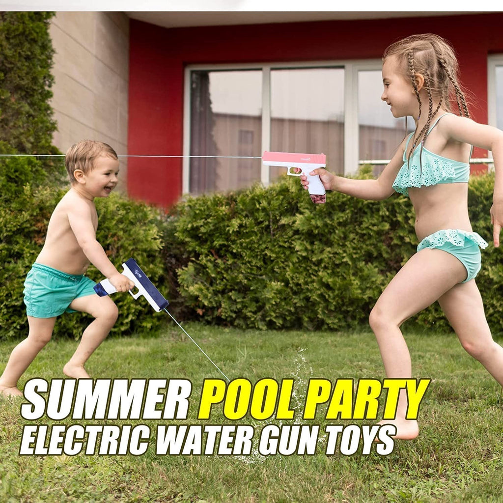 Electric Water Gun Automatic Water Gun Long Range Water Pistol For Adults Kids