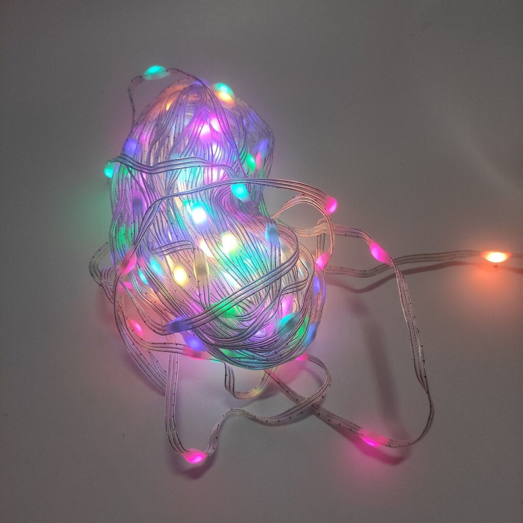 10M Led Flagpole Light String Bulbs USB, Remote or App or Voice Controlled .